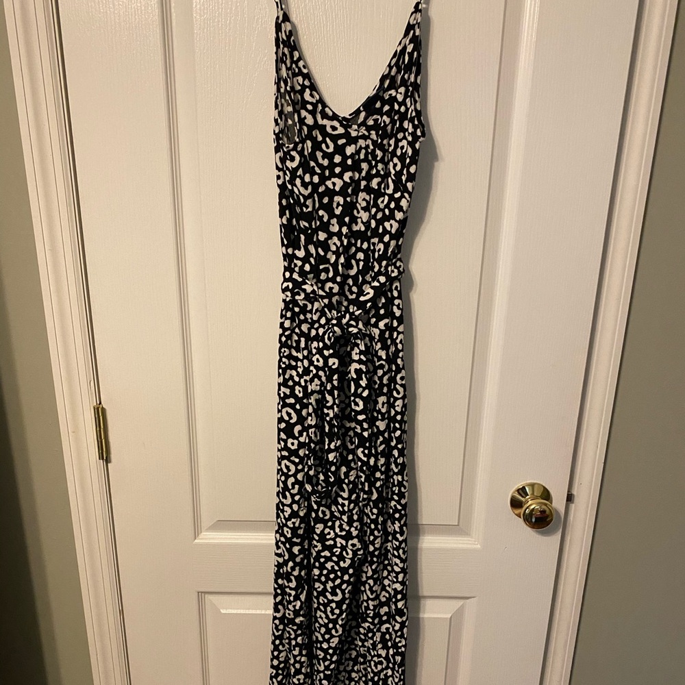 Cheetah print romper